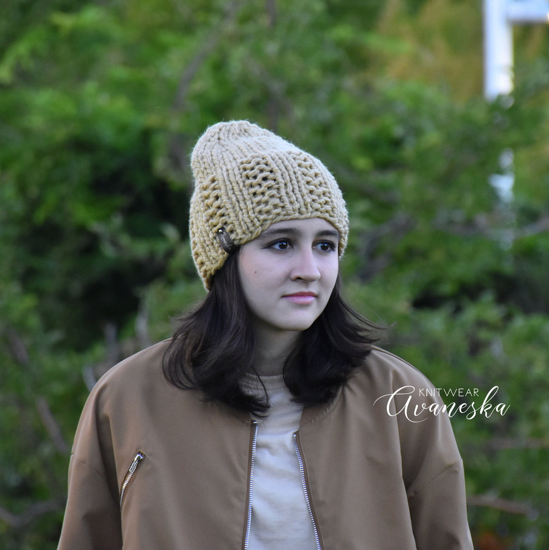 Knit Chunky Beanie | THE EMMA