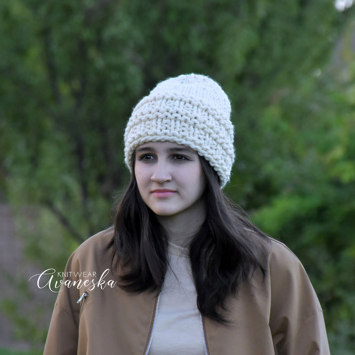 Knit Chunky Beanie | THE BETTY