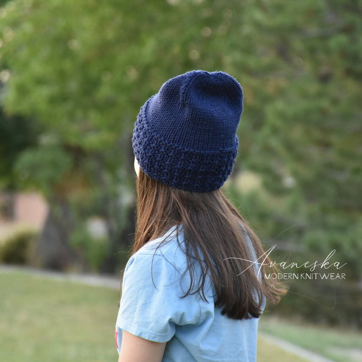 Non-Wool Knit Women's Girls Lightweight Slouchy Beanie Hat | The MIKA