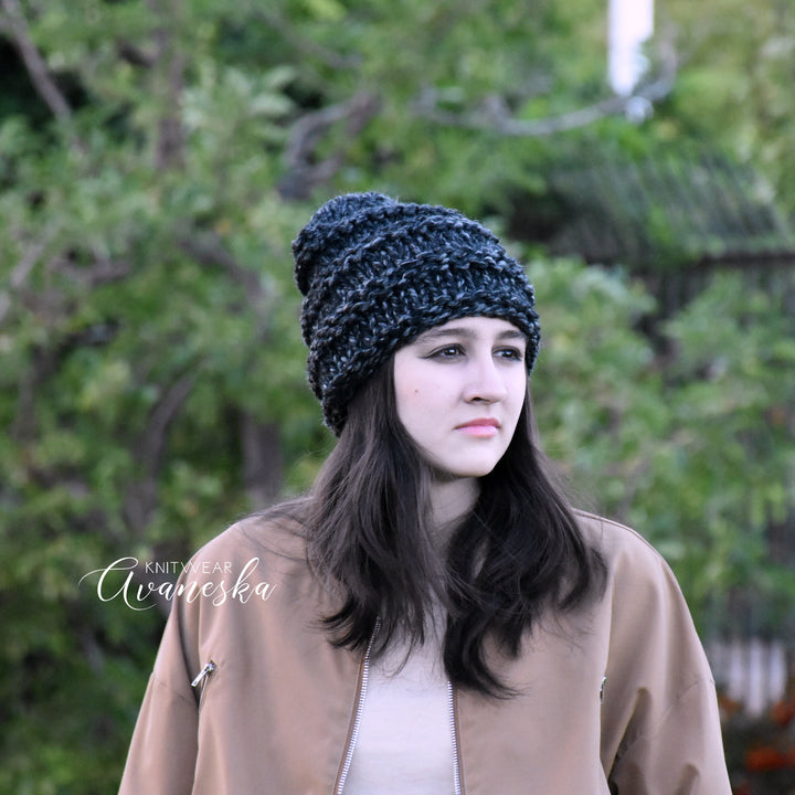 Knit Chunky Beanie | THE OASBY