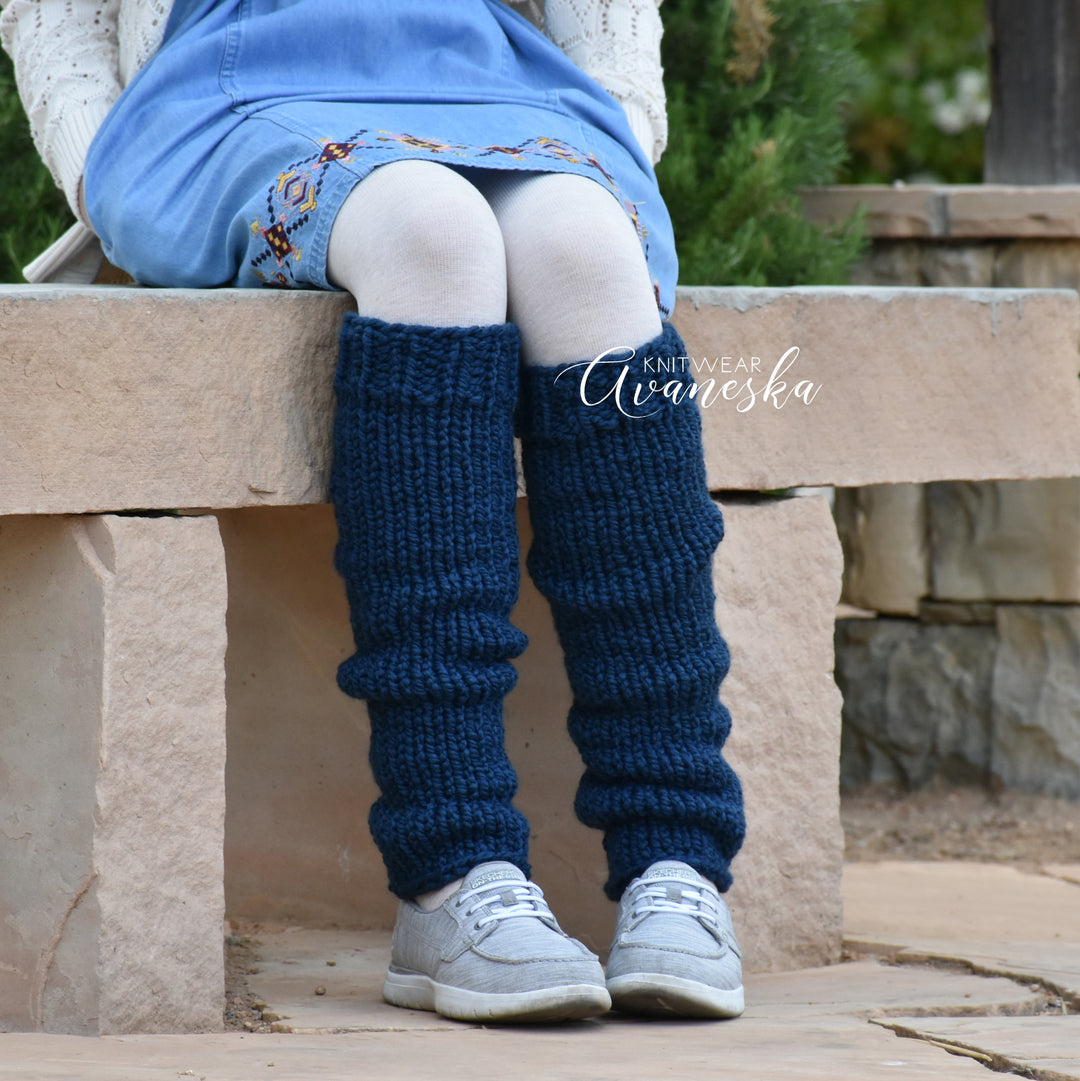 Chunky Leg Warmers THE CASCADES - Main Image