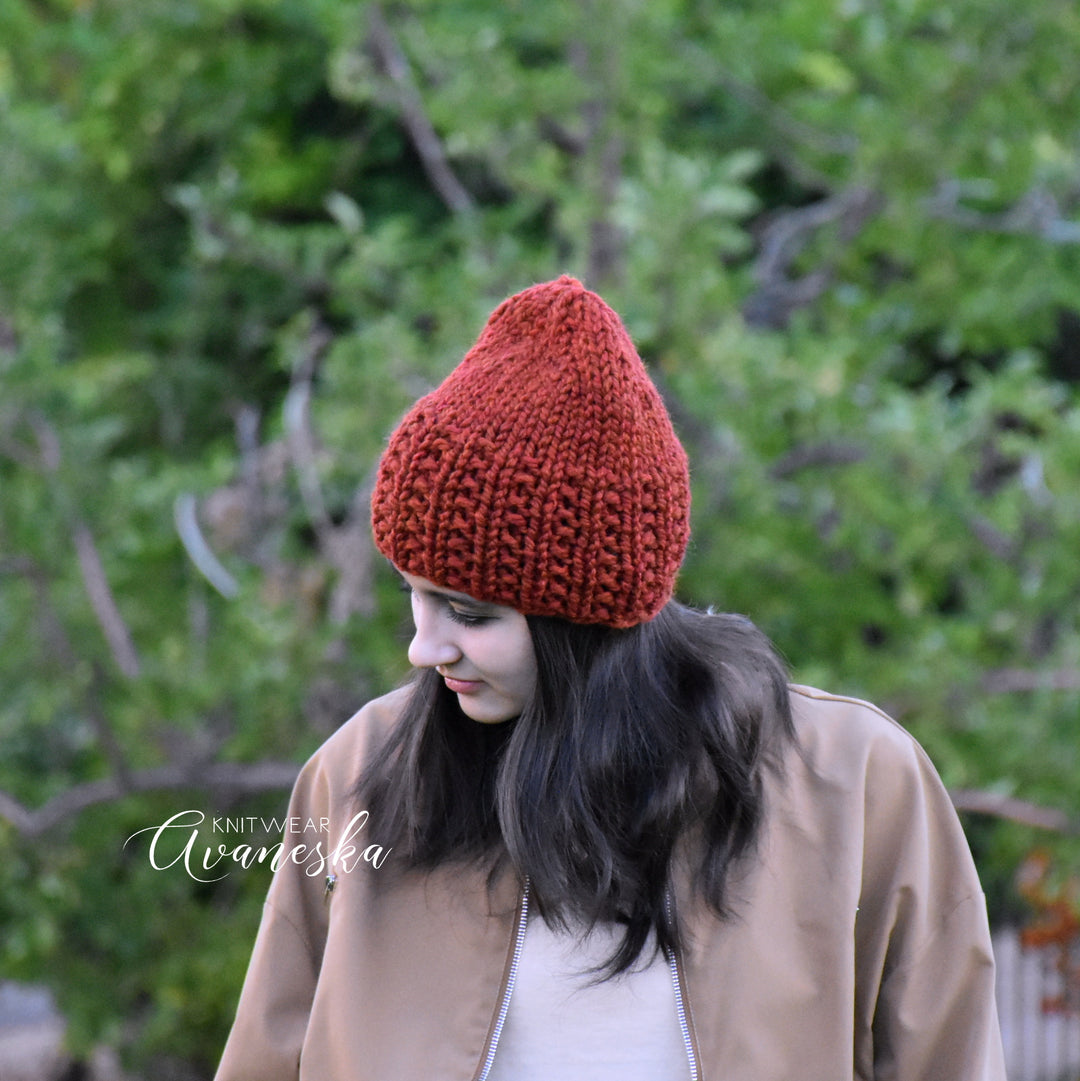 Knit Chunky Beanie | THE STELLA