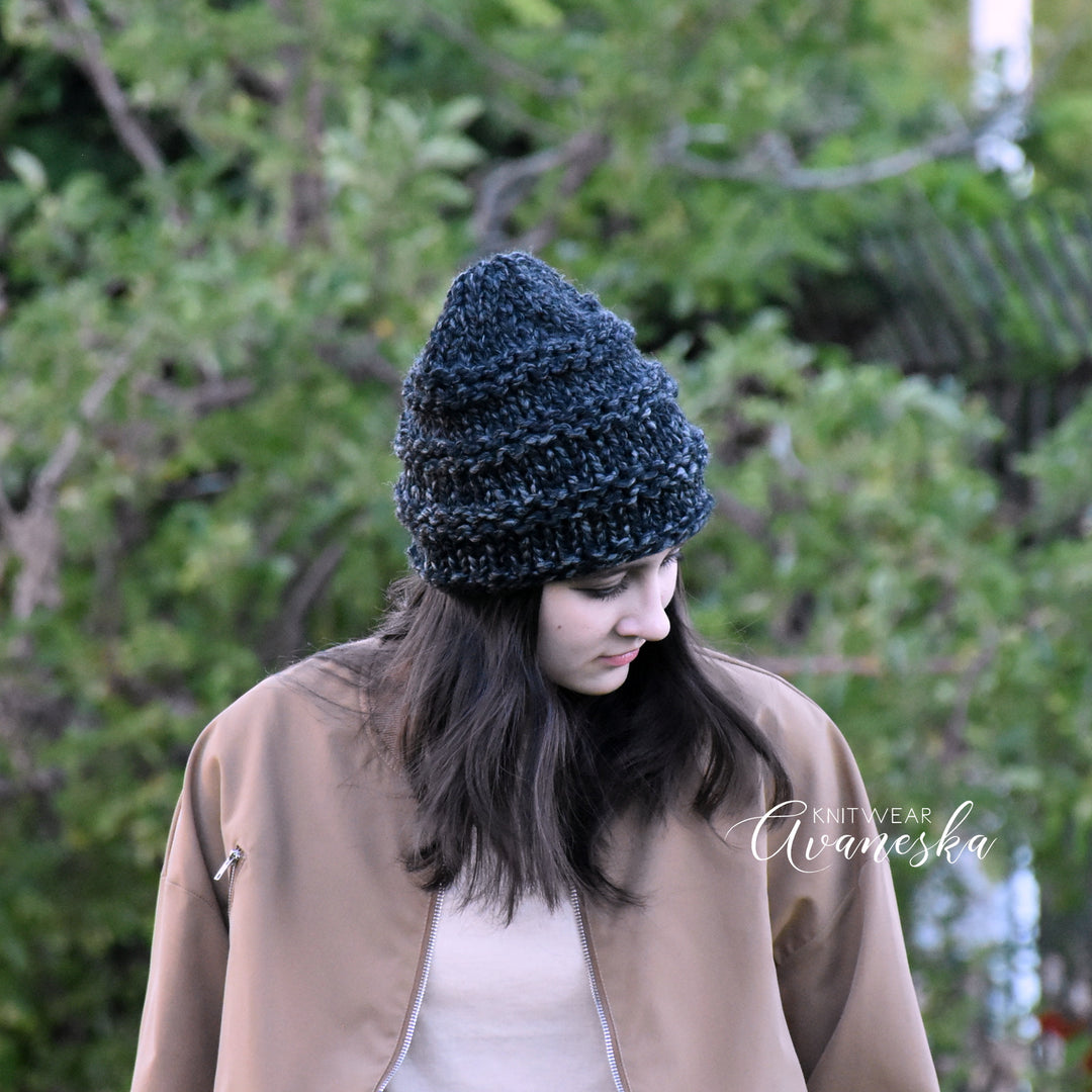 Knit Chunky Beanie | THE OASBY