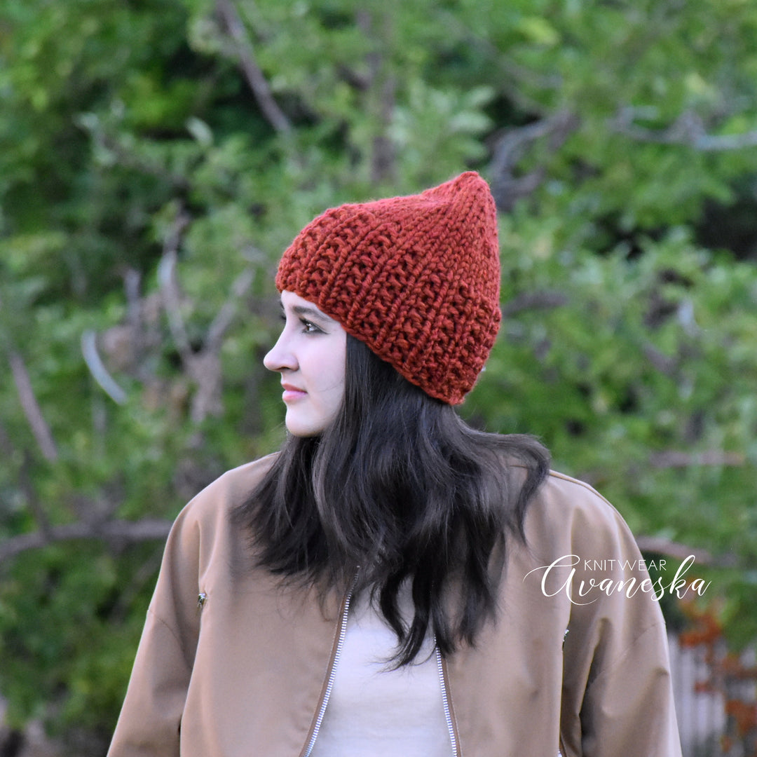 Knit Chunky Beanie | THE STELLA