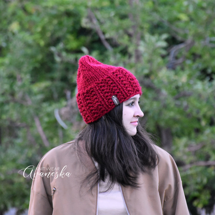 Knit Chunky Beanie | THE ALBA