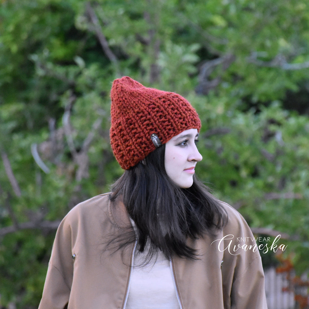 Knit Chunky Beanie | THE STELLA