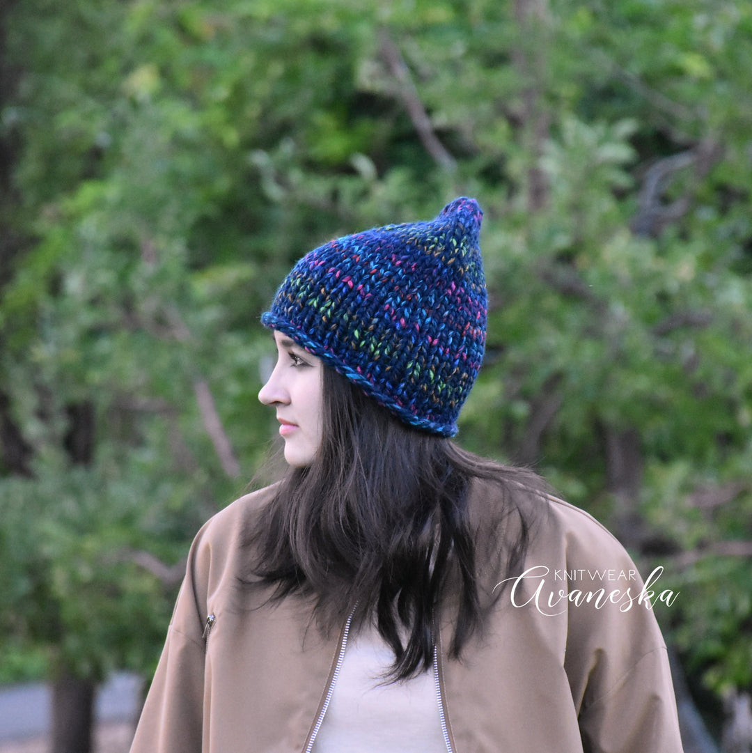 Knit Chunky Beanie | THE RHEA