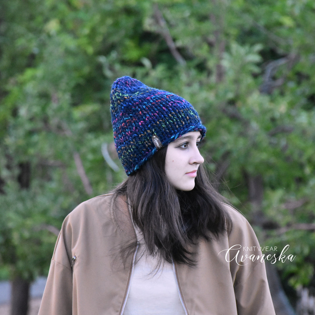 Knit Chunky Beanie | THE RHEA