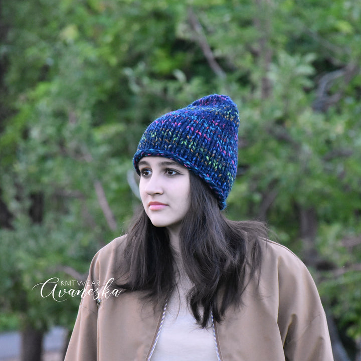 Knit Chunky Beanie | THE RHEA