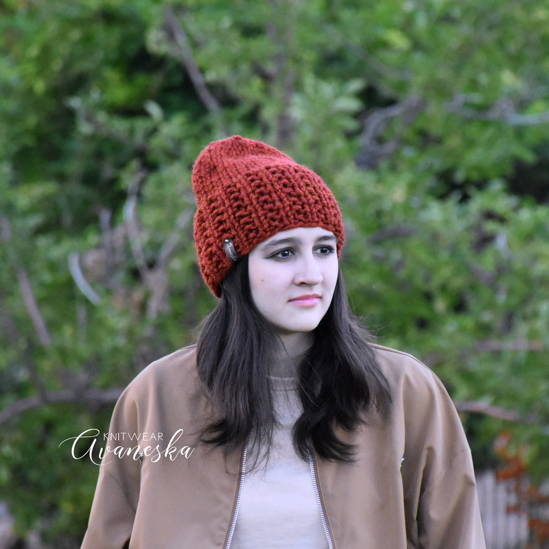 Knit Chunky Beanie | THE STELLA