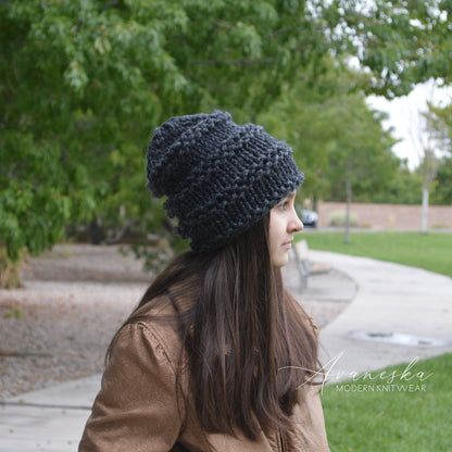 Knit Chunky Beanie | THE OASBY