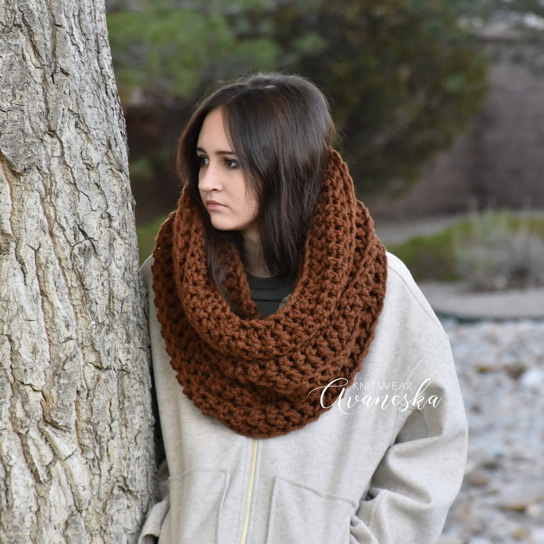 Oversized Chunky Scarf | THE CARDIFF