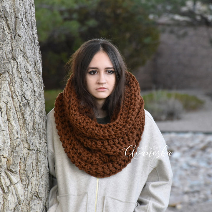 Oversized Chunky Scarf | THE CARDIFF