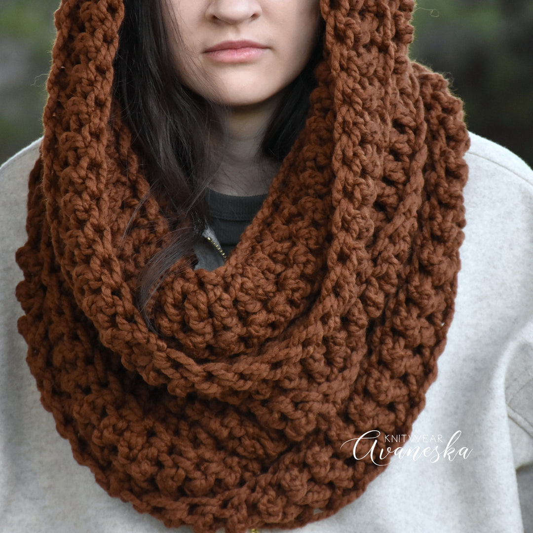 Oversized Chunky Scarf | THE CARDIFF