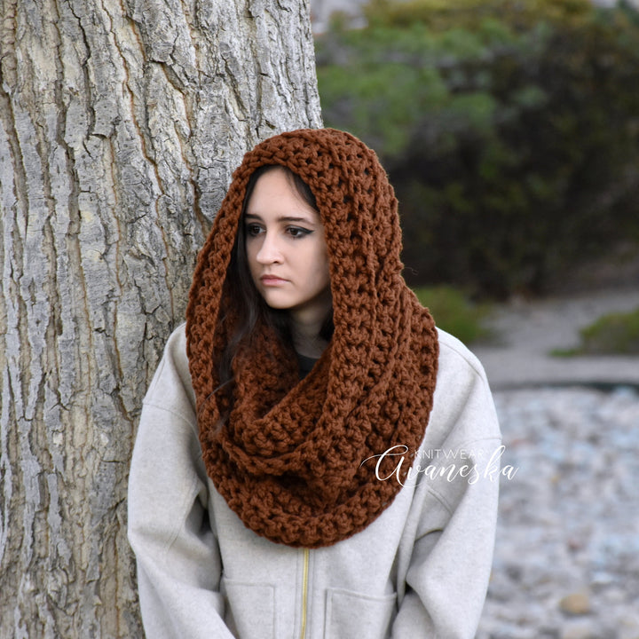 Oversized Chunky Scarf | THE CARDIFF