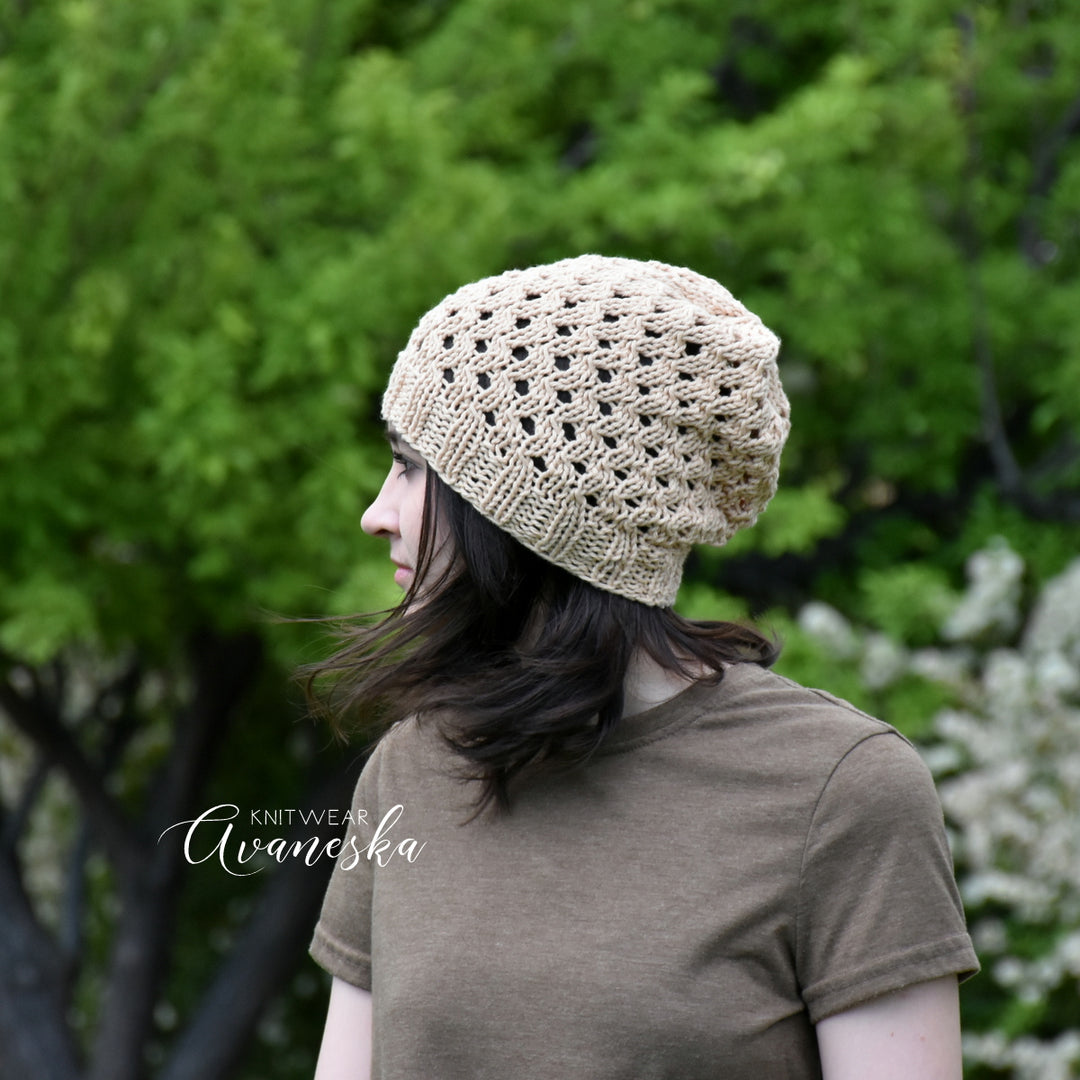 100% Cotton Slouchy Beanie | THE Dew