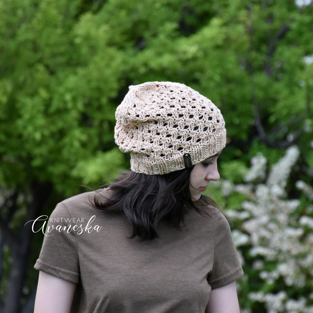 100% Cotton Slouchy Beanie | THE Dew