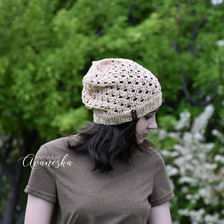 100% Cotton Slouchy Beanie | THE Dew