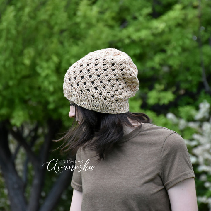 100% Cotton Slouchy Beanie | THE Dew