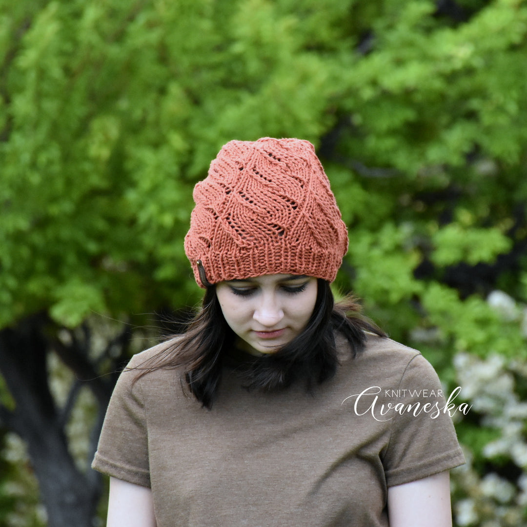 100% Cotton Slouchy Beanie | THE DUNES