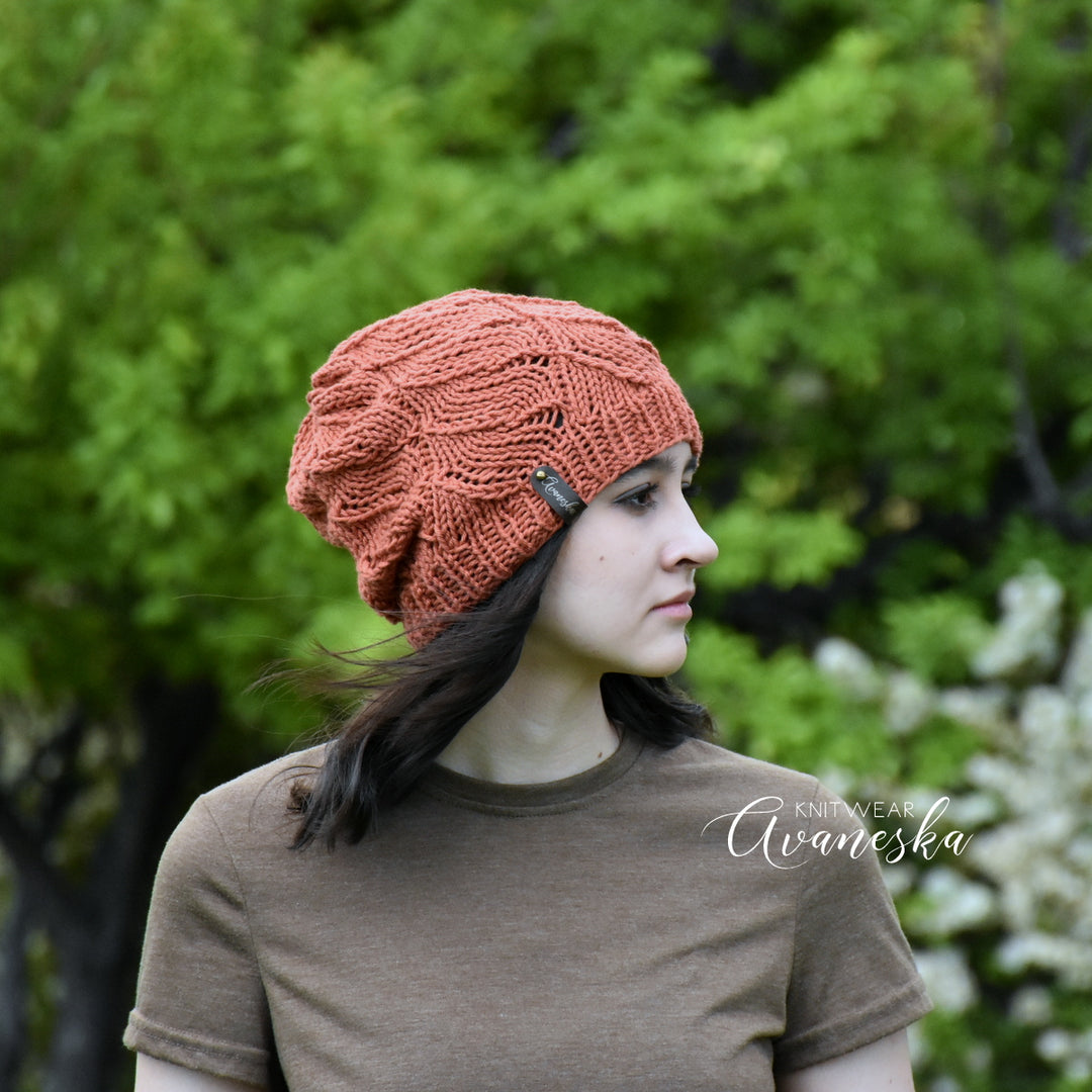 100% Cotton Slouchy Beanie | THE DUNES