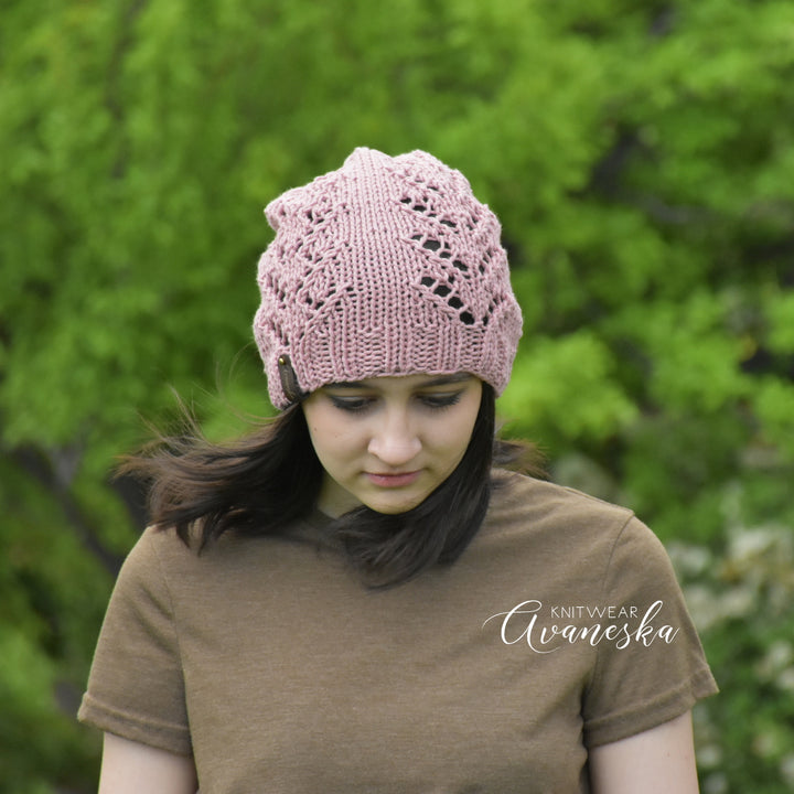 100% Cotton Slouchy Beanie | THE Azalea
