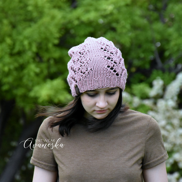100% Cotton Slouchy Beanie | THE Azalea