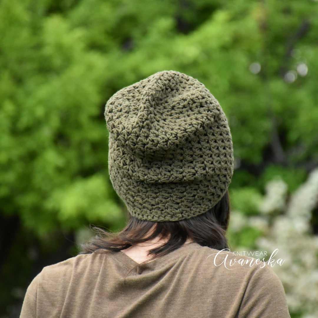 100% Cotton Slouchy Beanie | THE VISTA