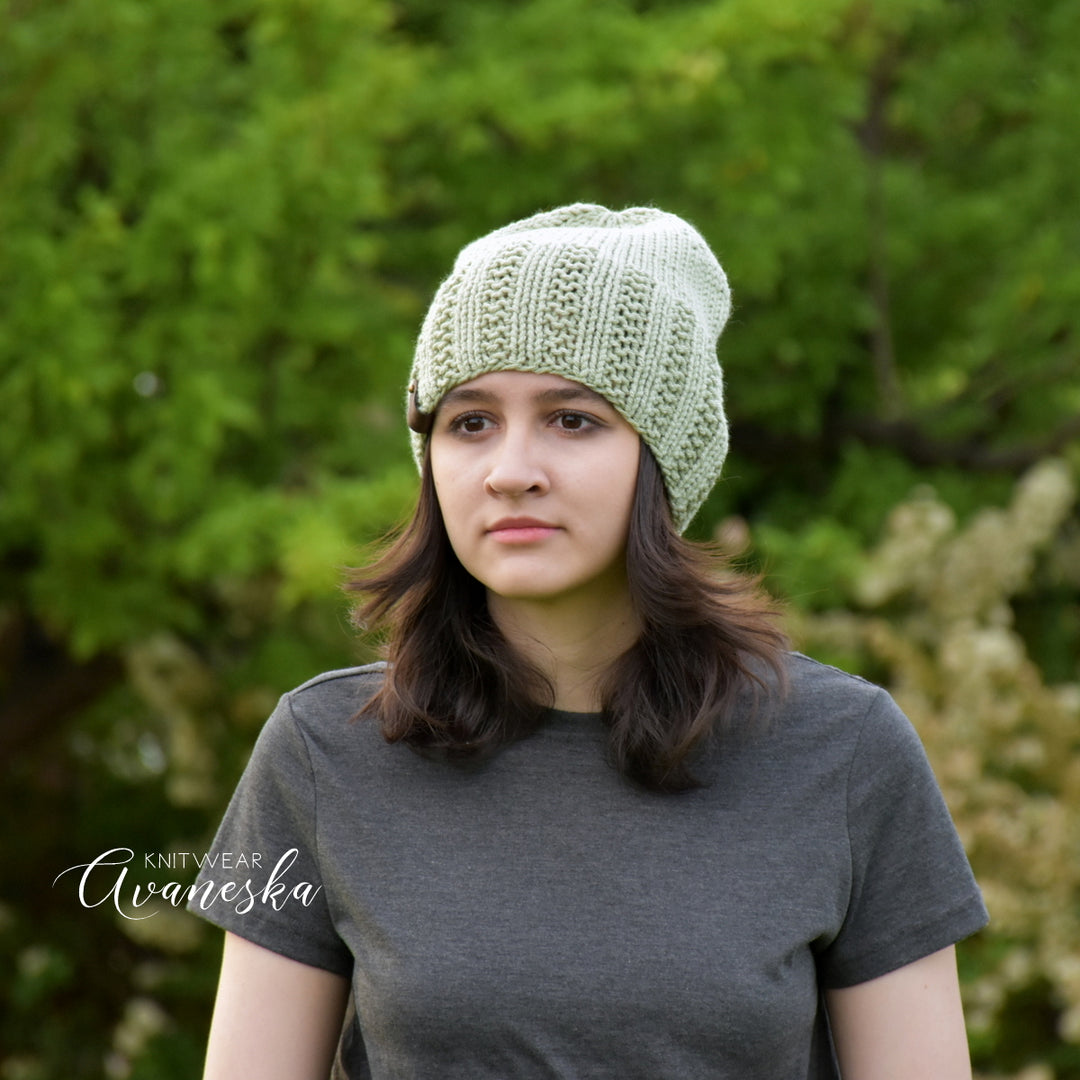Slouchy Beanie Hat | The ENYA