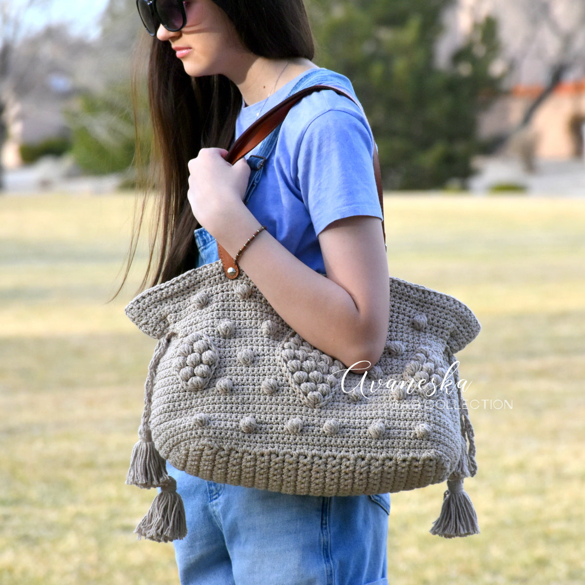 Gerard Darel Inspired Crochet Bag | Dublin 24 Hour – Avaneska Knitwear