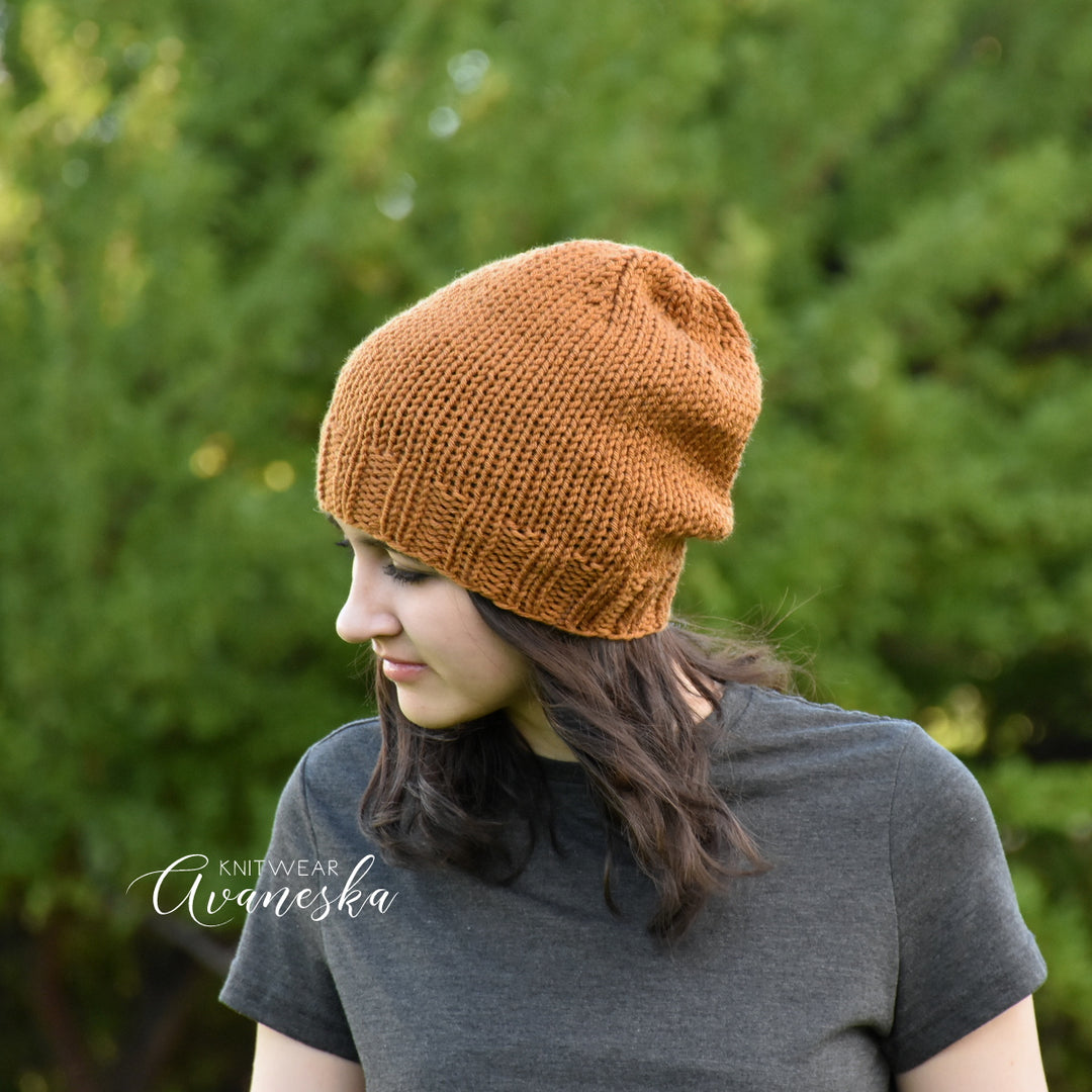 Knit Extra Slouchy Beanie | THE RUSSET
