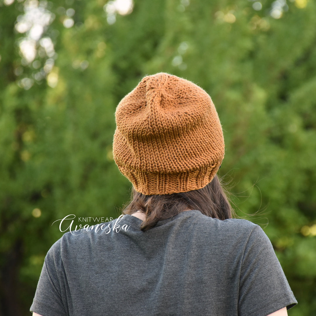 Knit Extra Slouchy Beanie | THE RUSSET