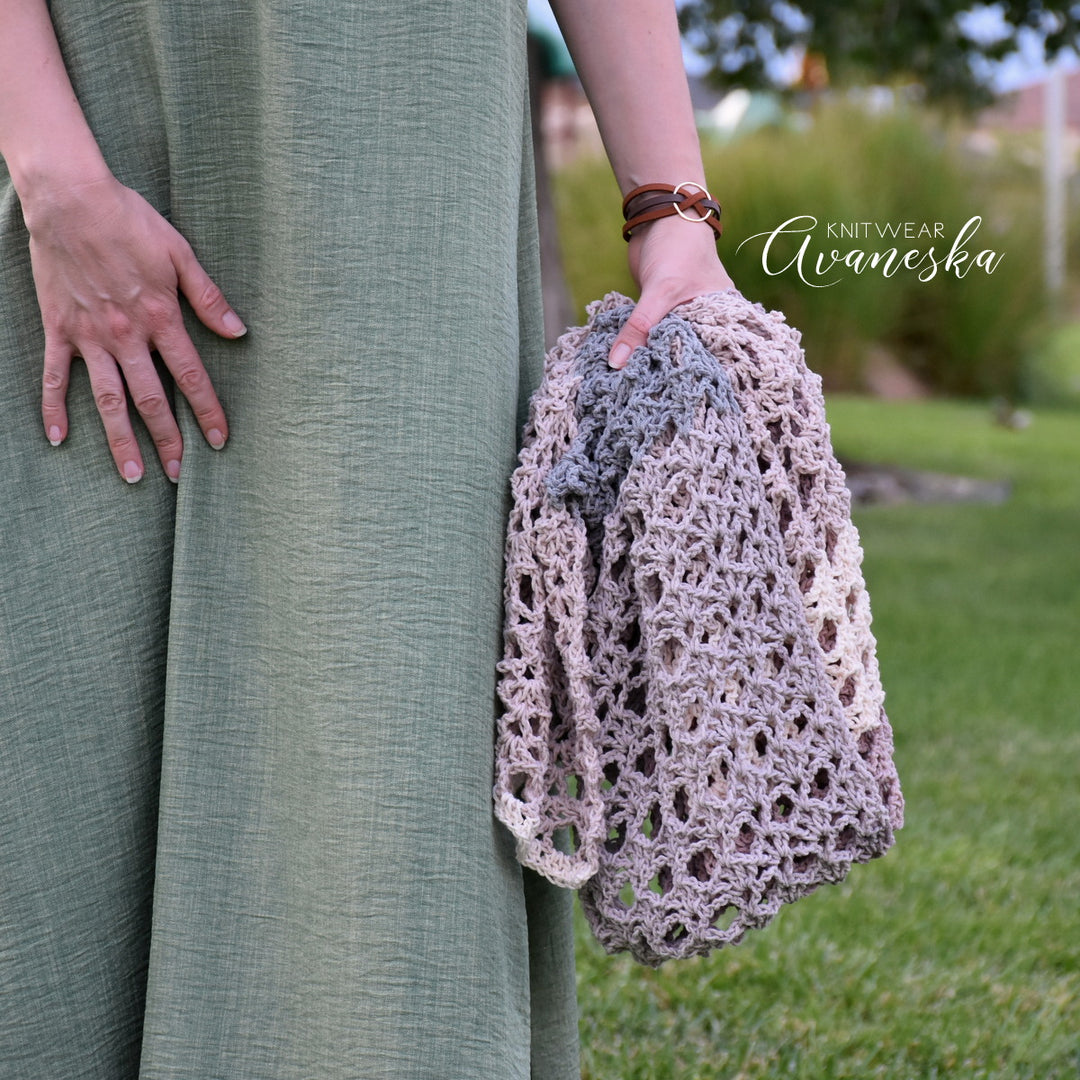 Crochet Lace Stole | GEORGETTE