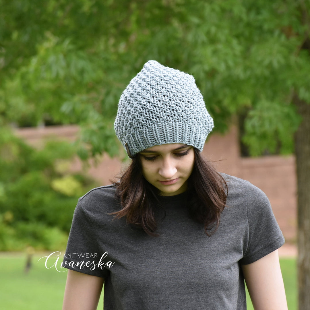 Knit Extra Slouchy Beanie | THE CASEY