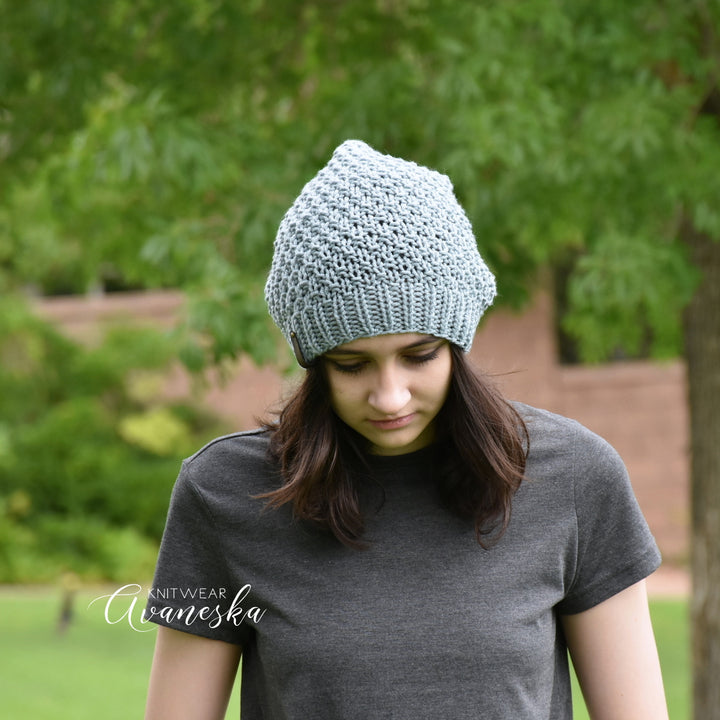 Knit Extra Slouchy Beanie | THE CASEY