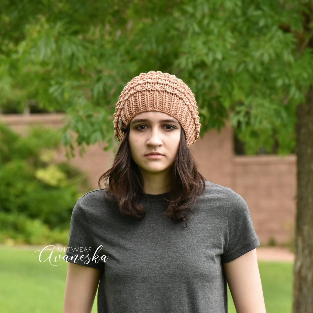 Knit Extra Slouchy Beanie | THE JESSE