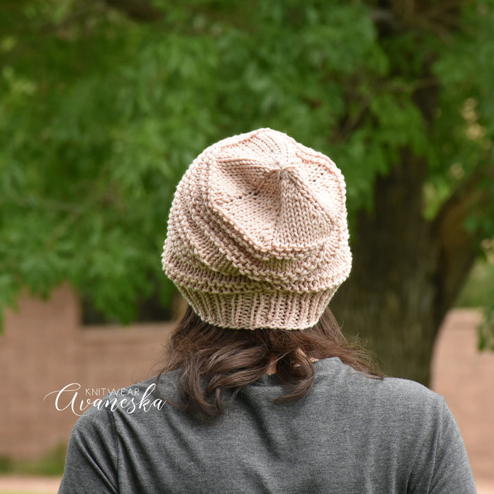 Knit Extra Slouchy Beanie | THE RILEY
