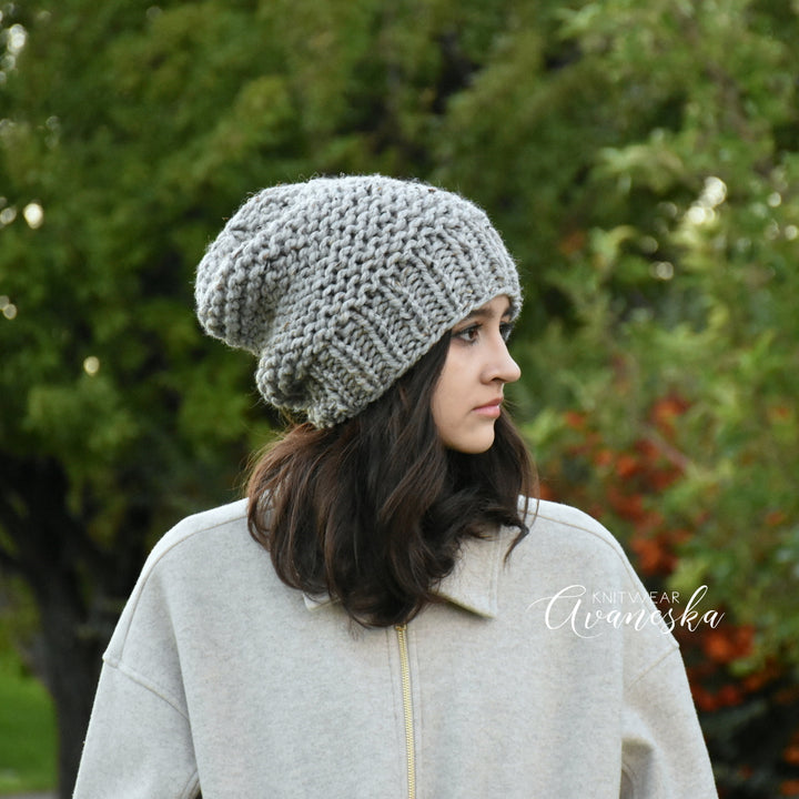 Chunky Slouchy Hat | THE DAPHNE