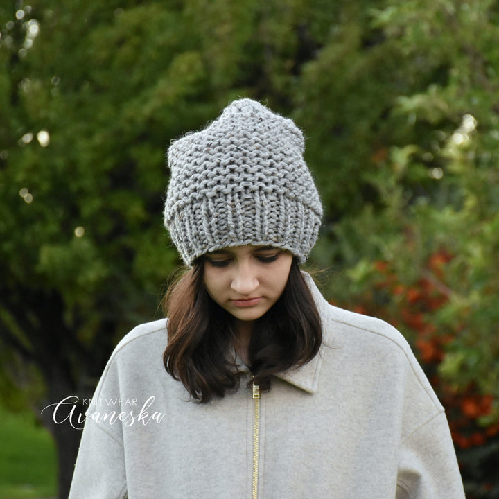Chunky Slouchy Hat | THE DAPHNE