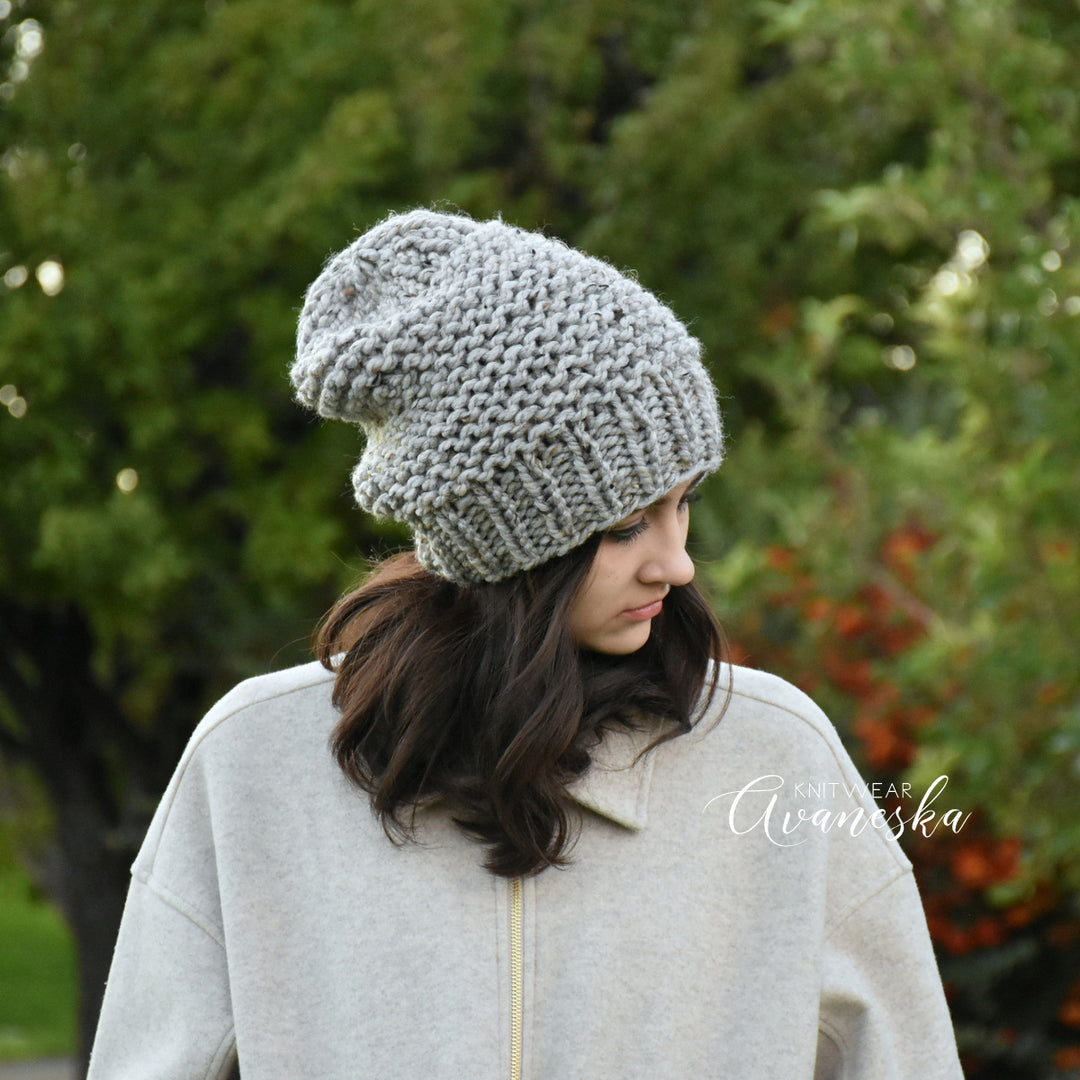 Chunky Slouchy Hat | THE DAPHNE