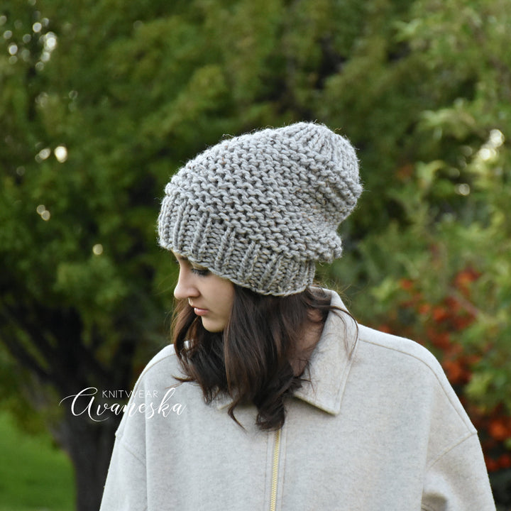 Chunky Slouchy Hat | THE DAPHNE