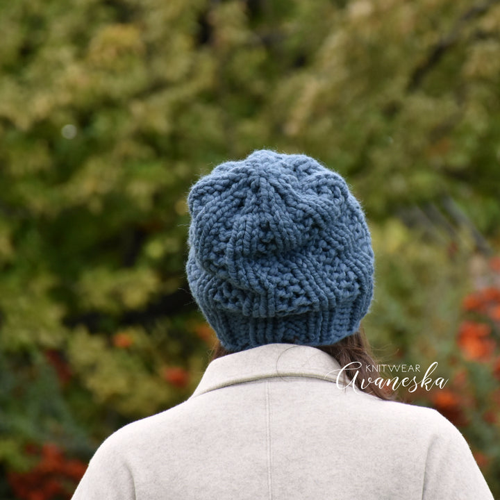 Chunky Extra Slouchy Hat | THE ASTRA