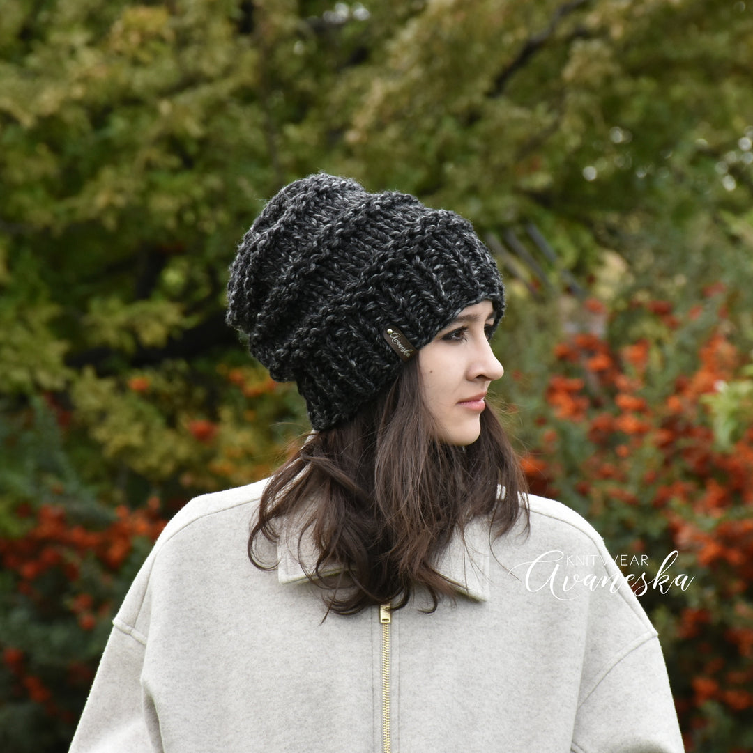 Chunky Extra Slouchy Hat | THE IZARA