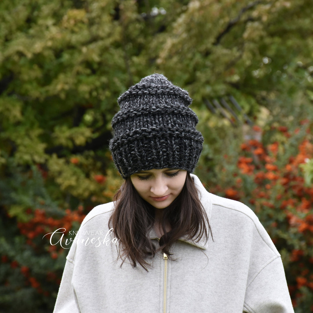 Chunky Extra Slouchy Hat | THE IZARA
