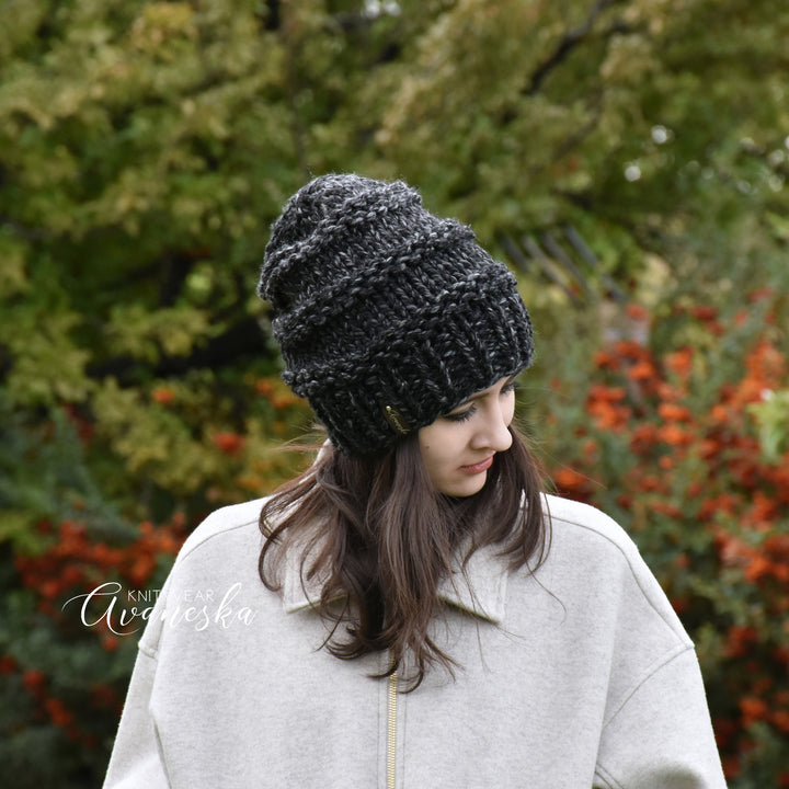 Chunky Extra Slouchy Hat | THE IZARA