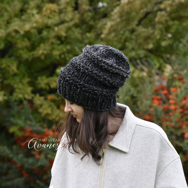Chunky Extra Slouchy Hat | THE IZARA