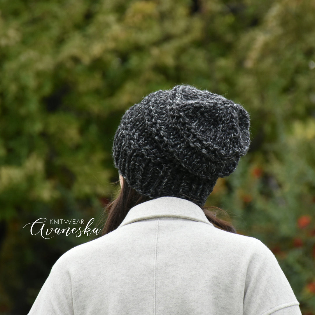Chunky Extra Slouchy Hat | THE IZARA