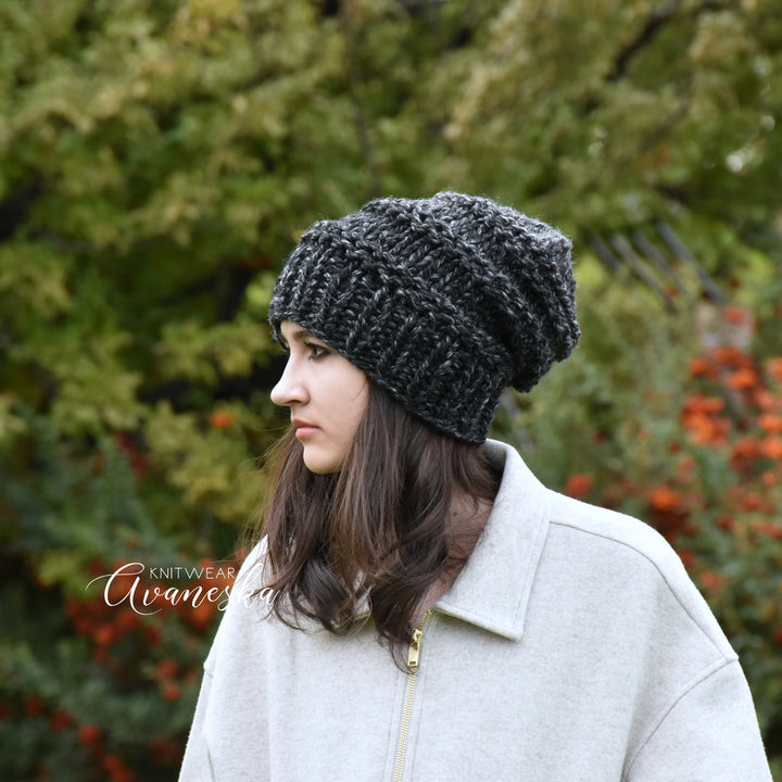 Chunky Extra Slouchy Hat | THE IZARA