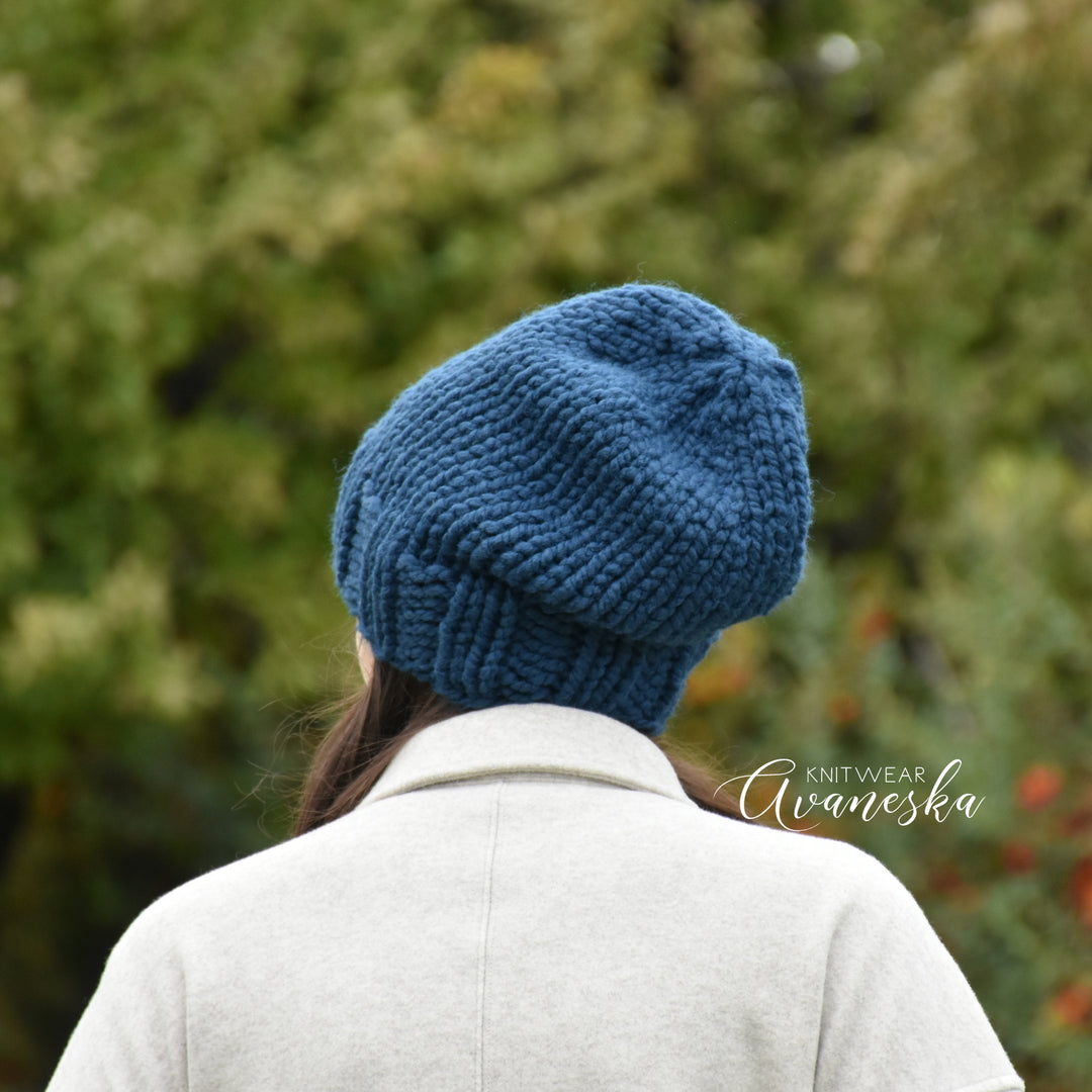 Chunky Extra Slouchy Hat | THE EMERY