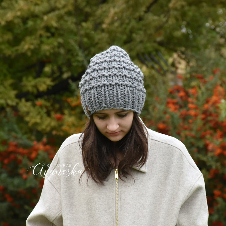 Chunky Extra Slouchy Hat | THE TRIXIE